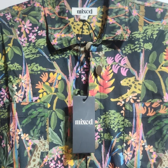 Mixed By Nasrin Jungle Print Jumpsuit - Medium Tall - Picture 9 of 10